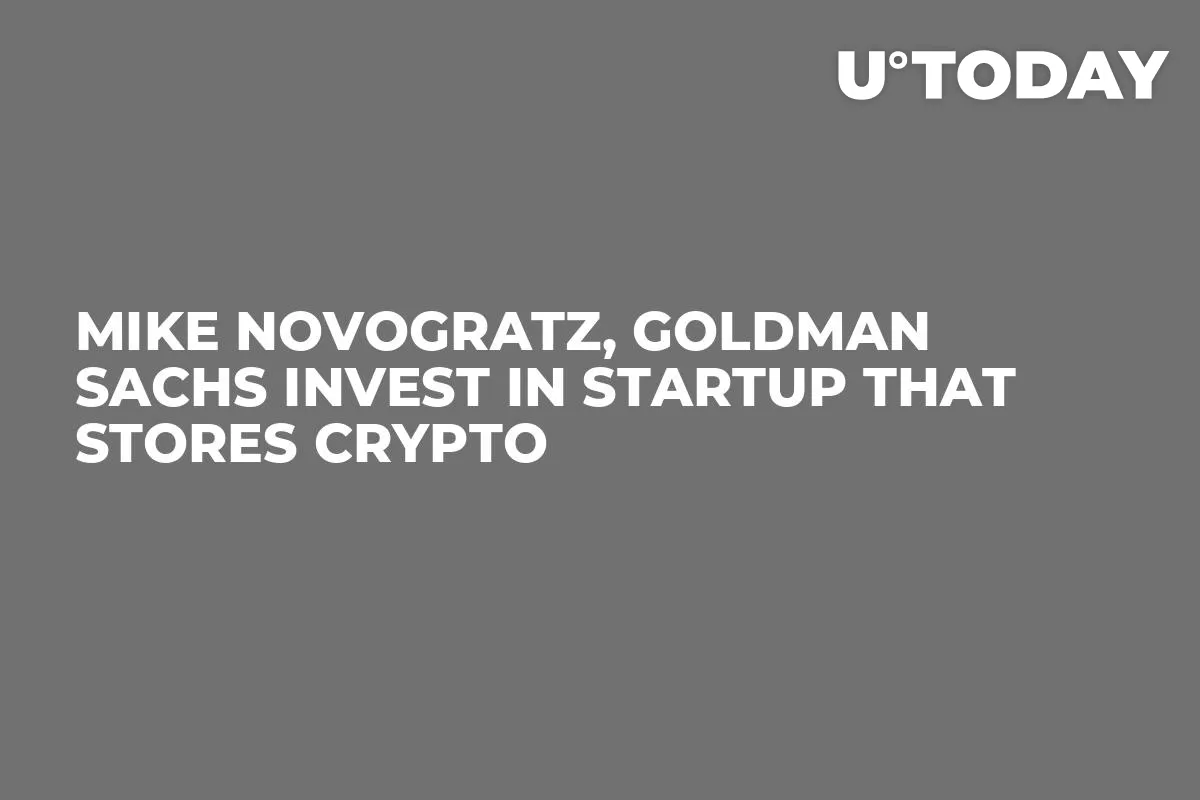 Mike Novogratz, Goldman Sachs Invest in Startup That Stores Crypto