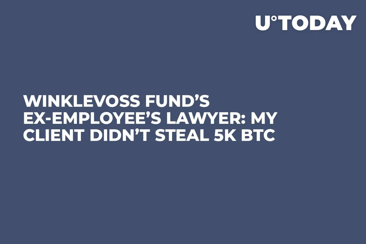 Winklevoss Fund’s Ex-Employee’s Lawyer: My Client Didn’t Steal 5K BTC