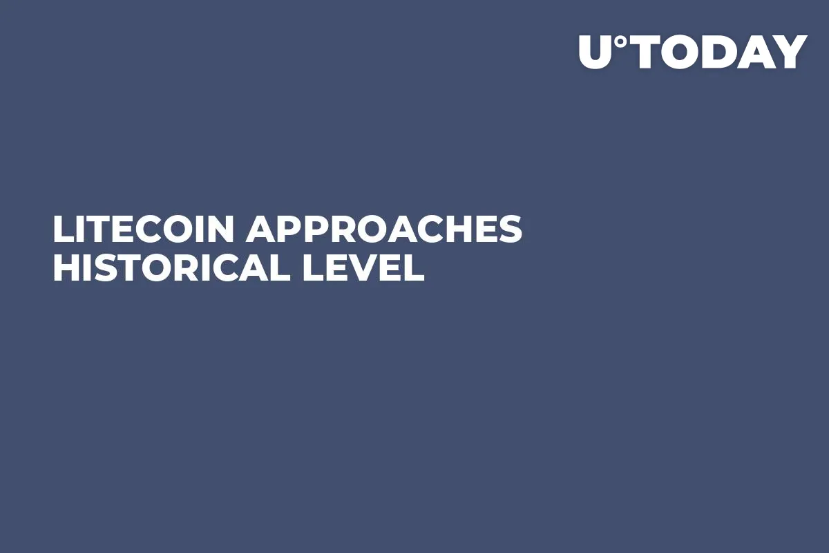 Litecoin Approaches Historical Level