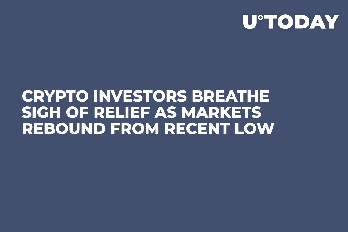 Crypto Investors Breathe Sigh of Relief as Markets Rebound from Recent Low