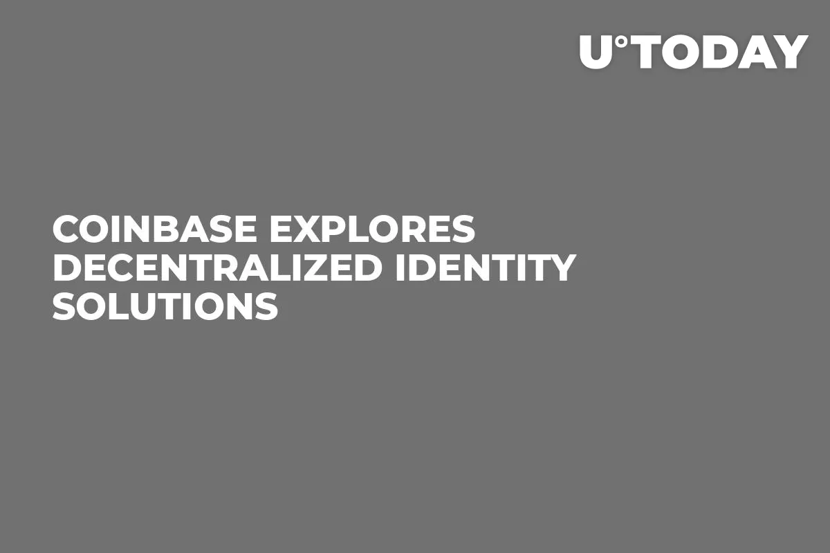 Coinbase Explores Decentralized Identity Solutions 