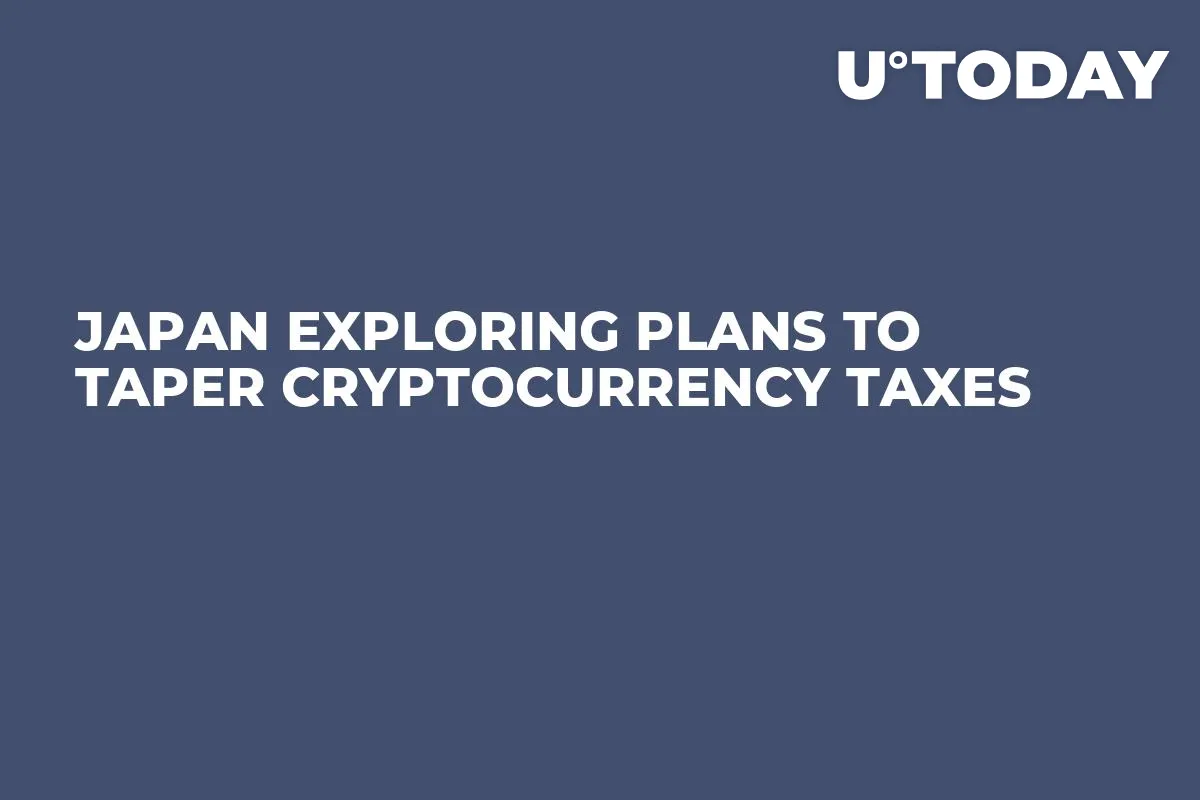 Japan Exploring Plans to Taper Cryptocurrency Taxes