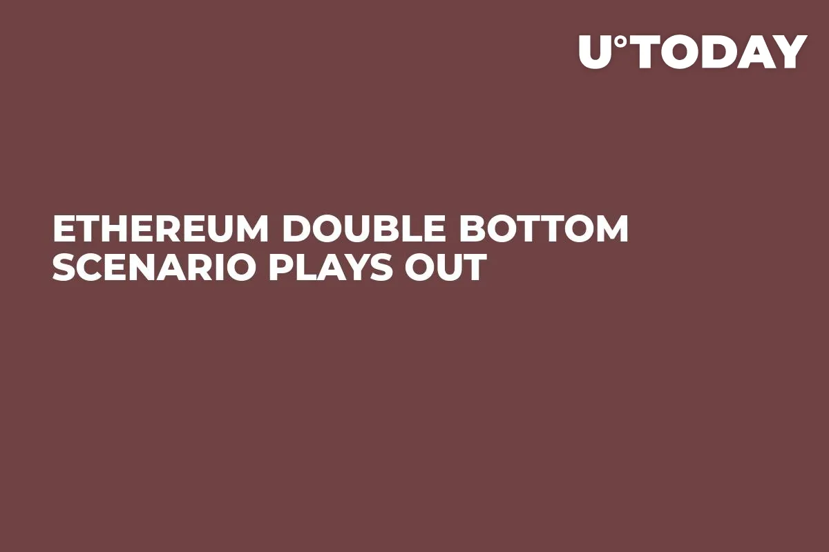 Ethereum Double Bottom Scenario Plays Out