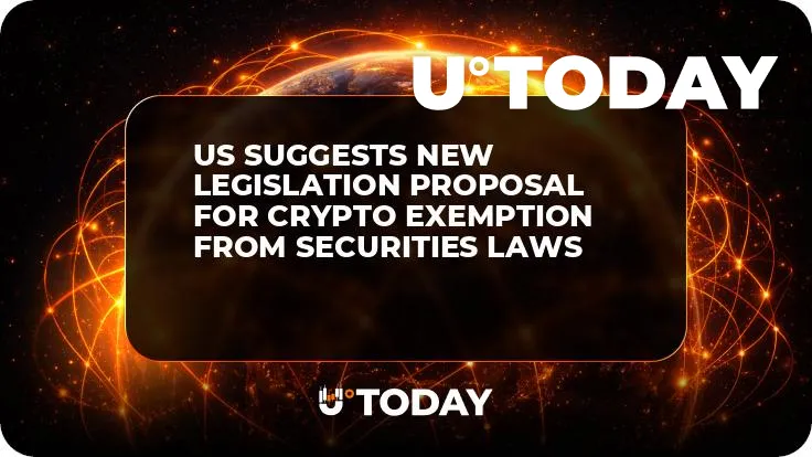 US Suggests New Legislation Proposal for Crypto Exemption from Securities Laws
