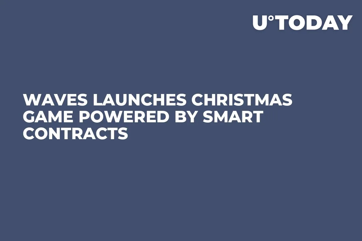 Waves Launches Christmas Game Powered by Smart Contracts 
