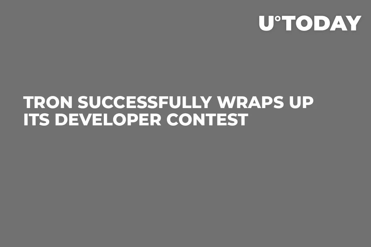 Tron Successfully Wraps Up Its Developer Contest