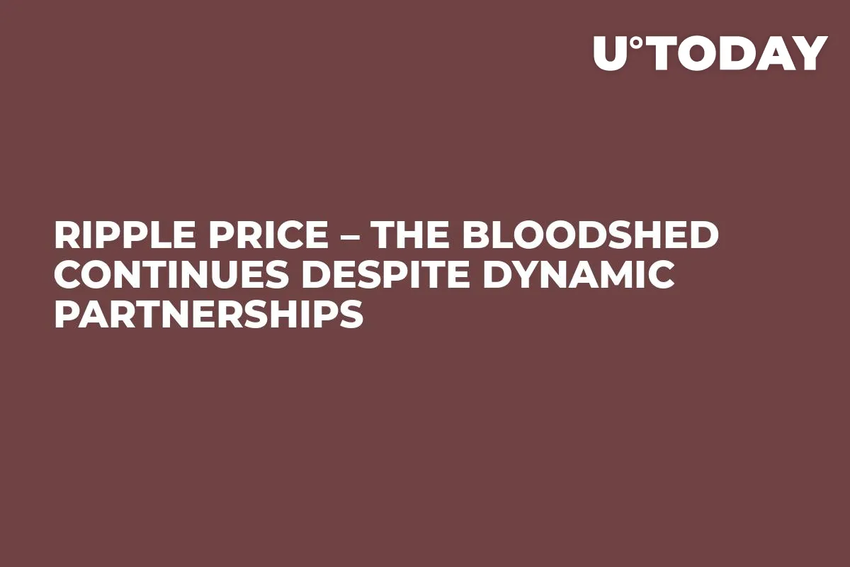 Ripple Price – The Bloodshed Continues Despite Dynamic Partnerships