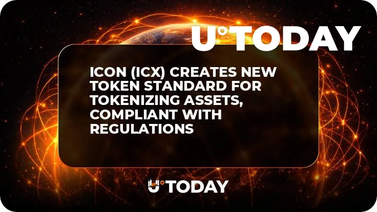 ICON (ICX) Creates New Token Standard for Tokenizing Assets, Compliant with Regulations