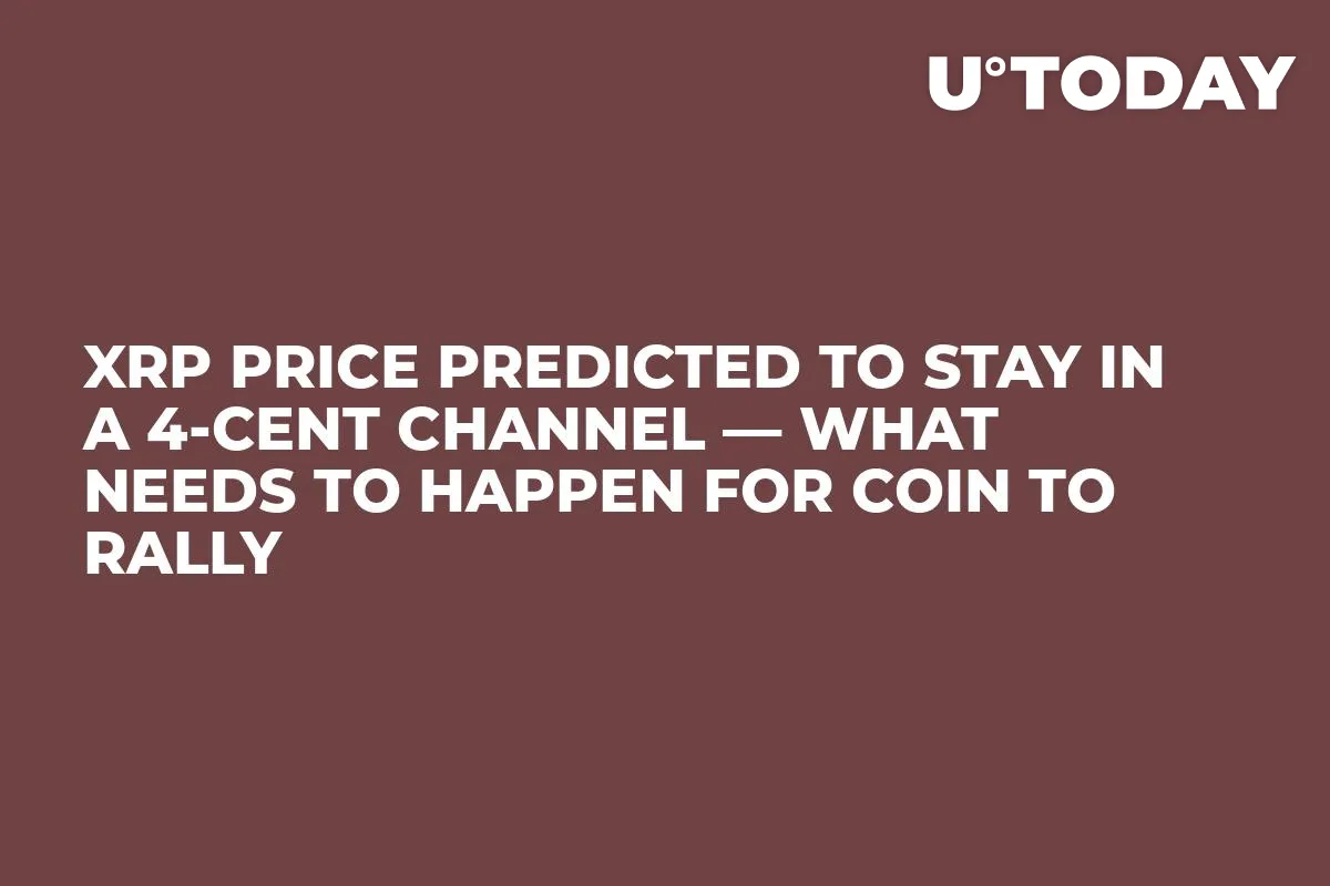 XRP Price Predicted to Stay in a 4-Cent Channel — What Needs to Happen for Coin to Rally