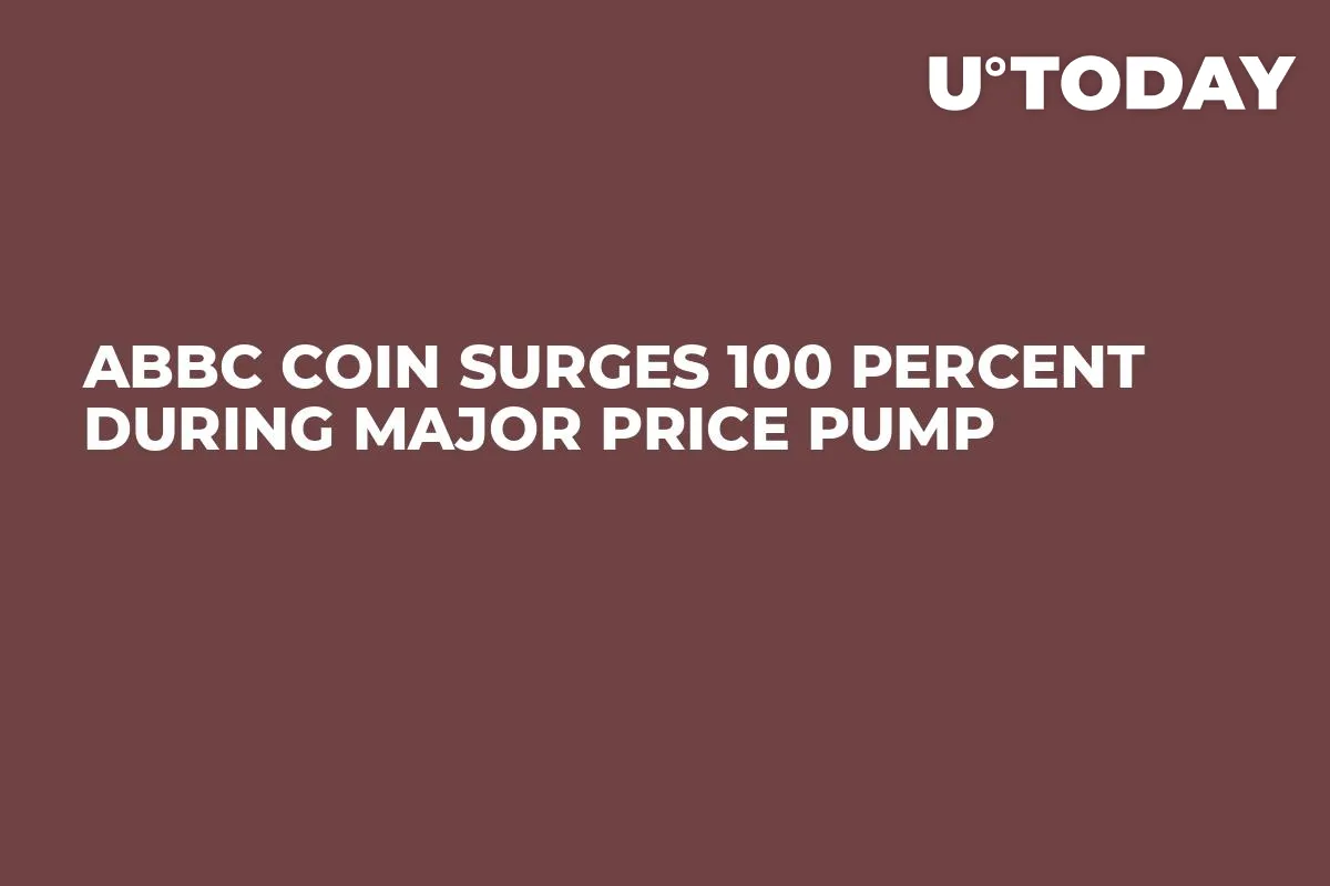 ABBC Coin Surges 100 Percent During Major Price Pump 