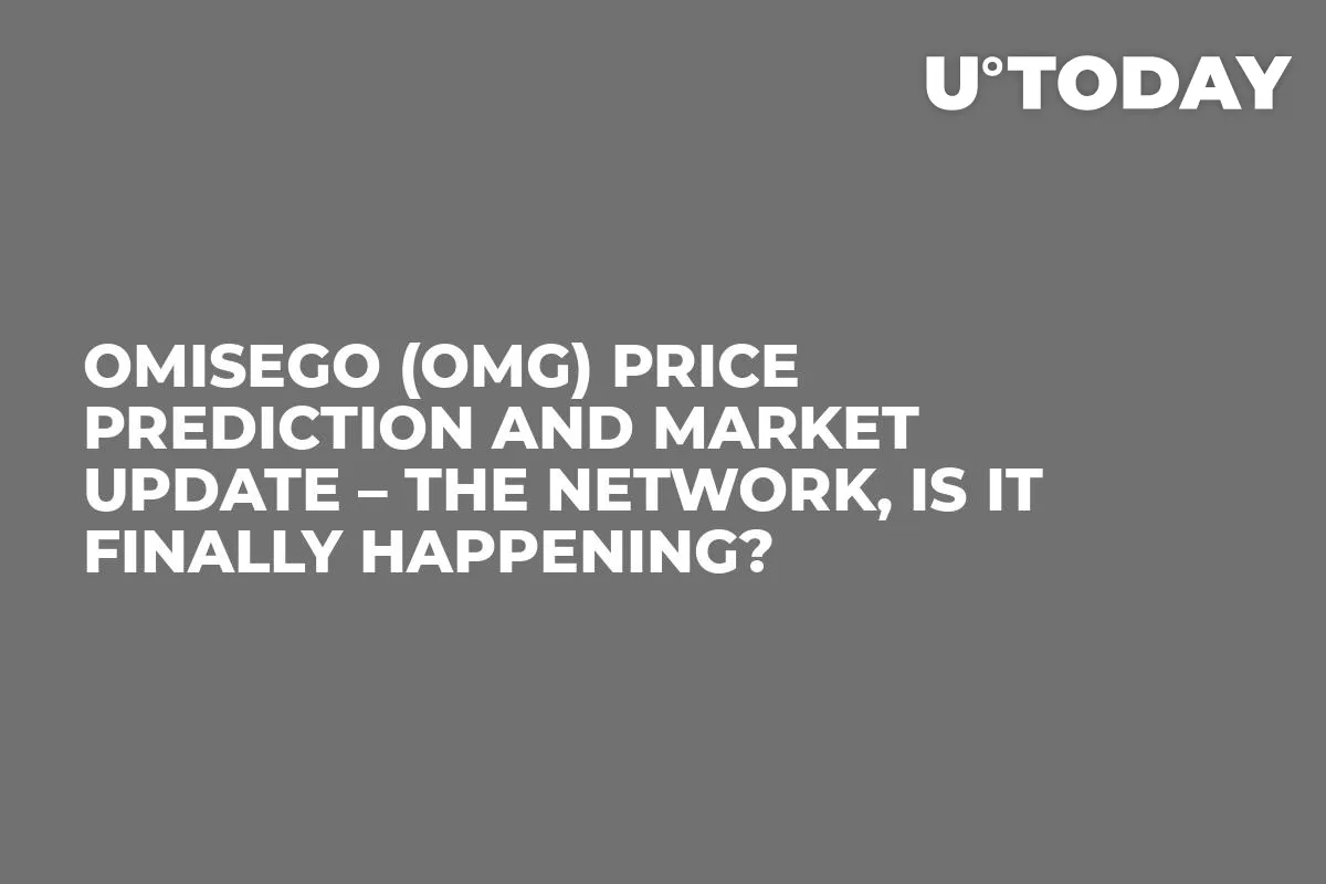 Omisego (OMG) Price Prediction and Market Update – The Network, Is It Finally Happening?