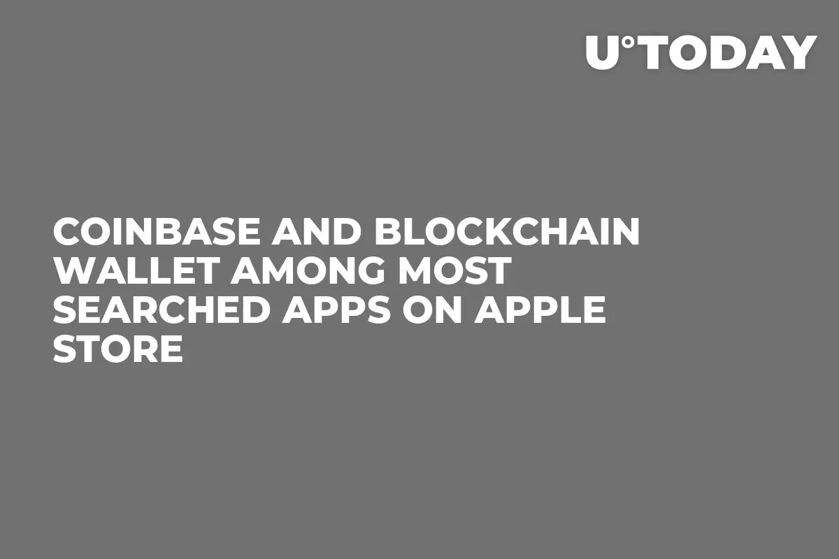 Coinbase and Blockchain Wallet Among Most Searched Apps on Apple Store