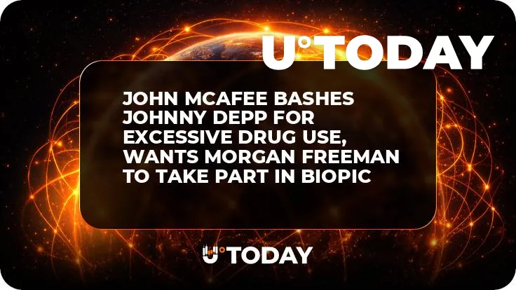 John McAfee Bashes Johnny Depp for Excessive Drug Use, Wants Morgan Freeman to Take Part in Biopic