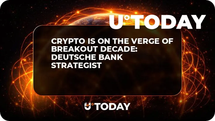 Crypto Is on the Verge of Breakout Decade: Deutsche Bank Strategist