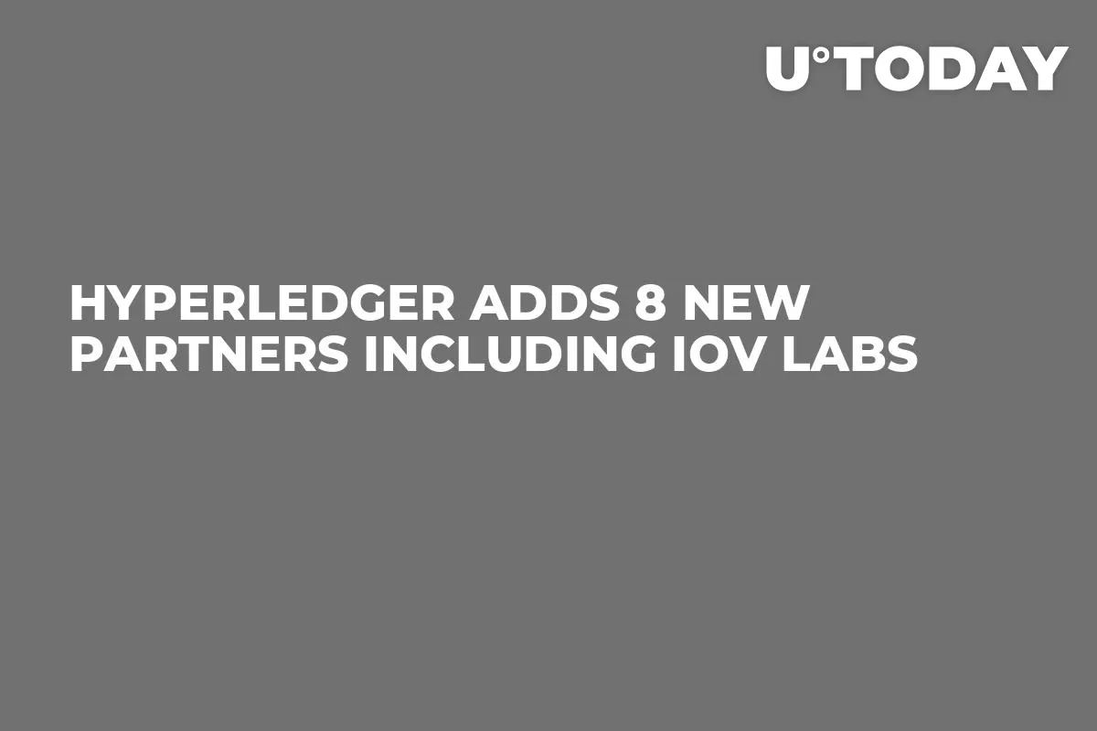 Hyperledger Adds 8 New Partners Including IOV Labs