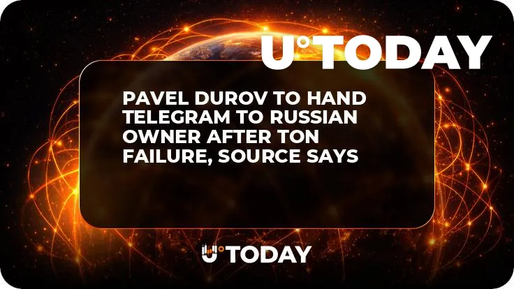 Pavel Durov to Hand Telegram to Russian Owner After TON Failure, Source Says