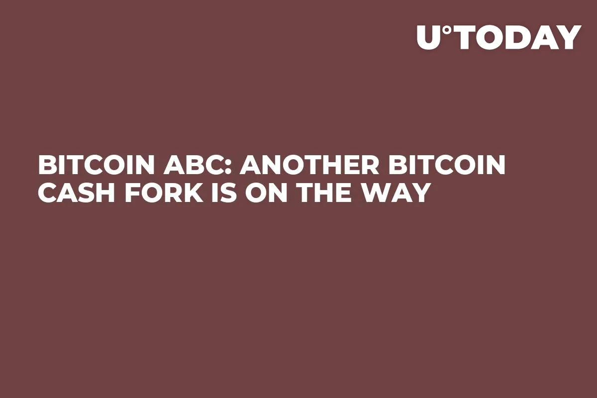 Bitcoin ABC: Another Bitcoin Cash Fork Is On the Way     