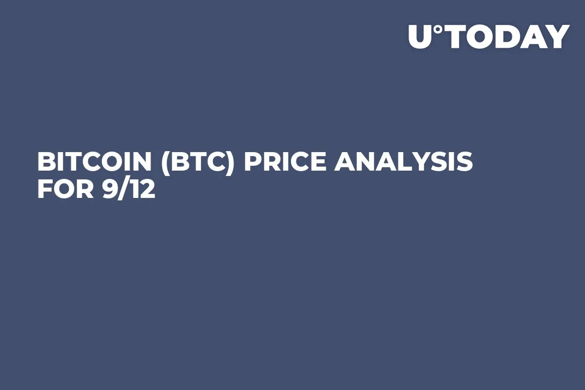 Bitcoin (BTC) Price Analysis for 9/12