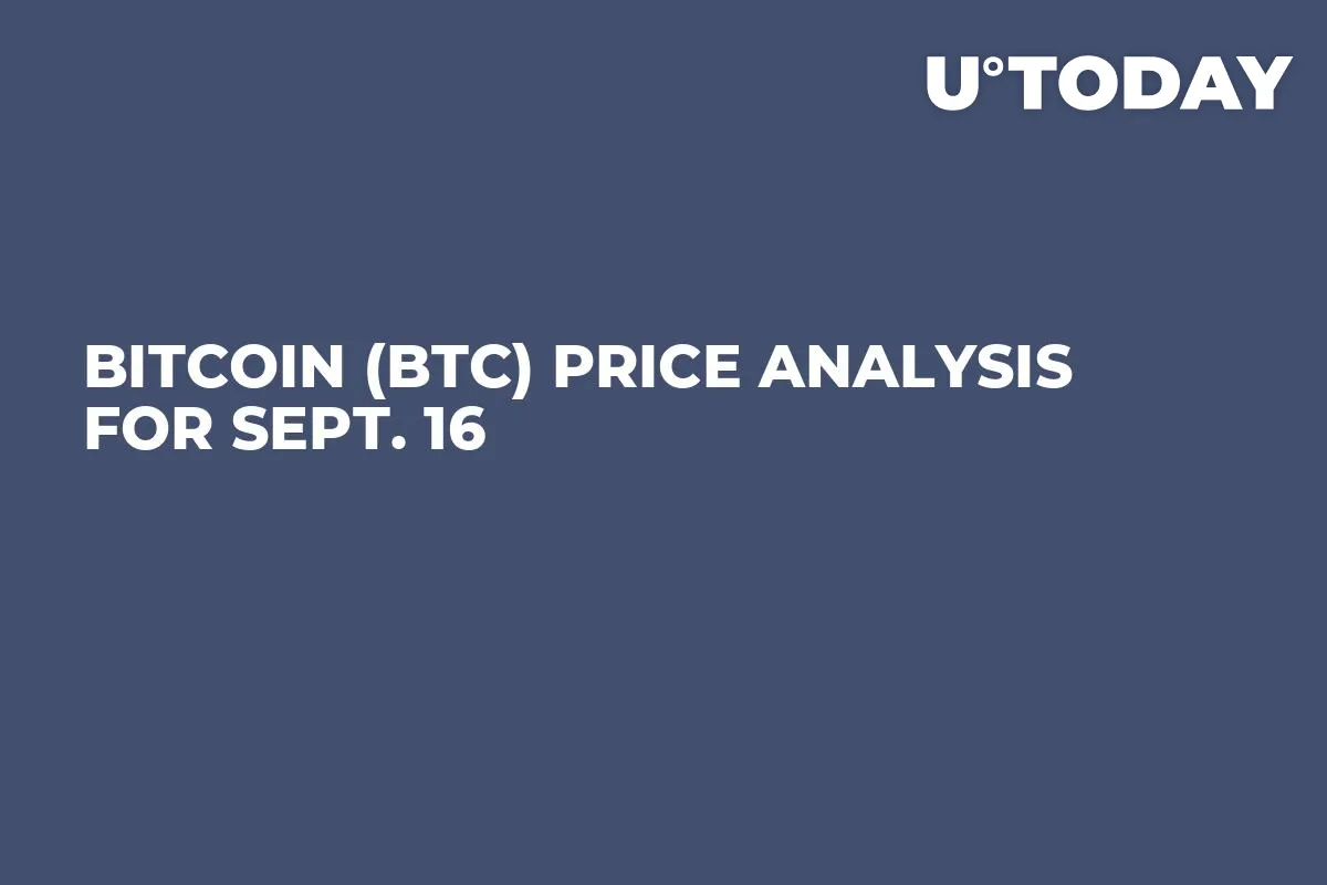 Bitcoin (BTC) Price Analysis for Sept. 16