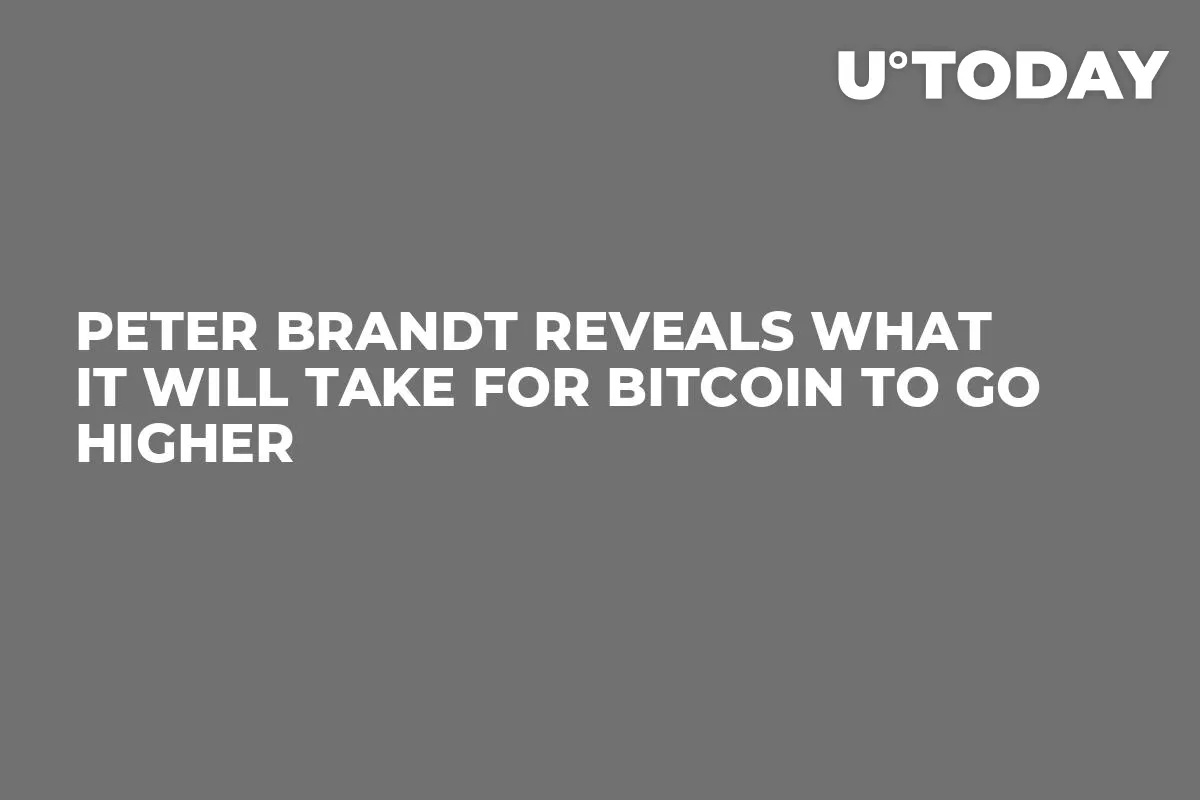 Peter Brandt Reveals What It Will Take for Bitcoin to Go Higher 