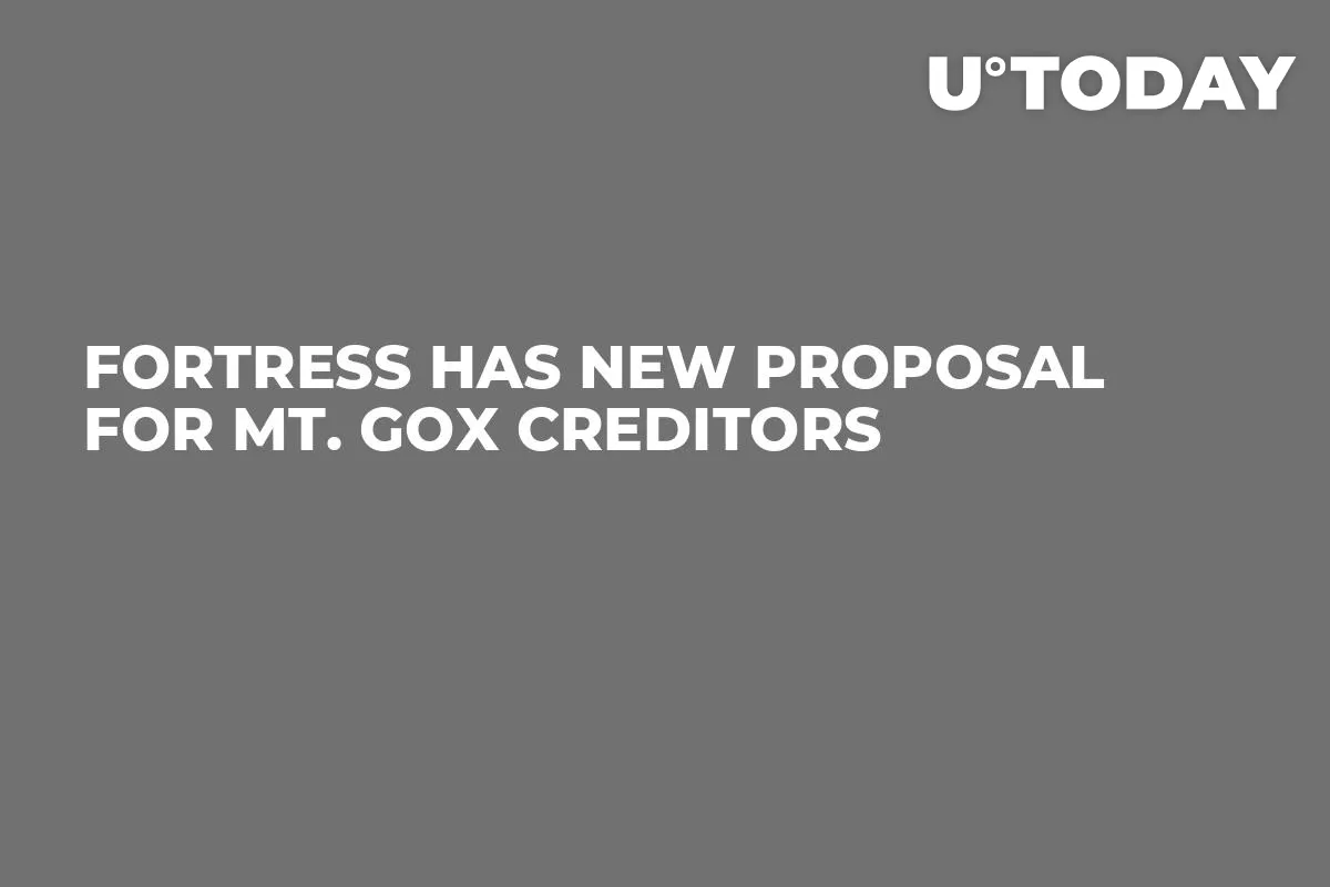 Fortress Has New Proposal for Mt. Gox Creditors