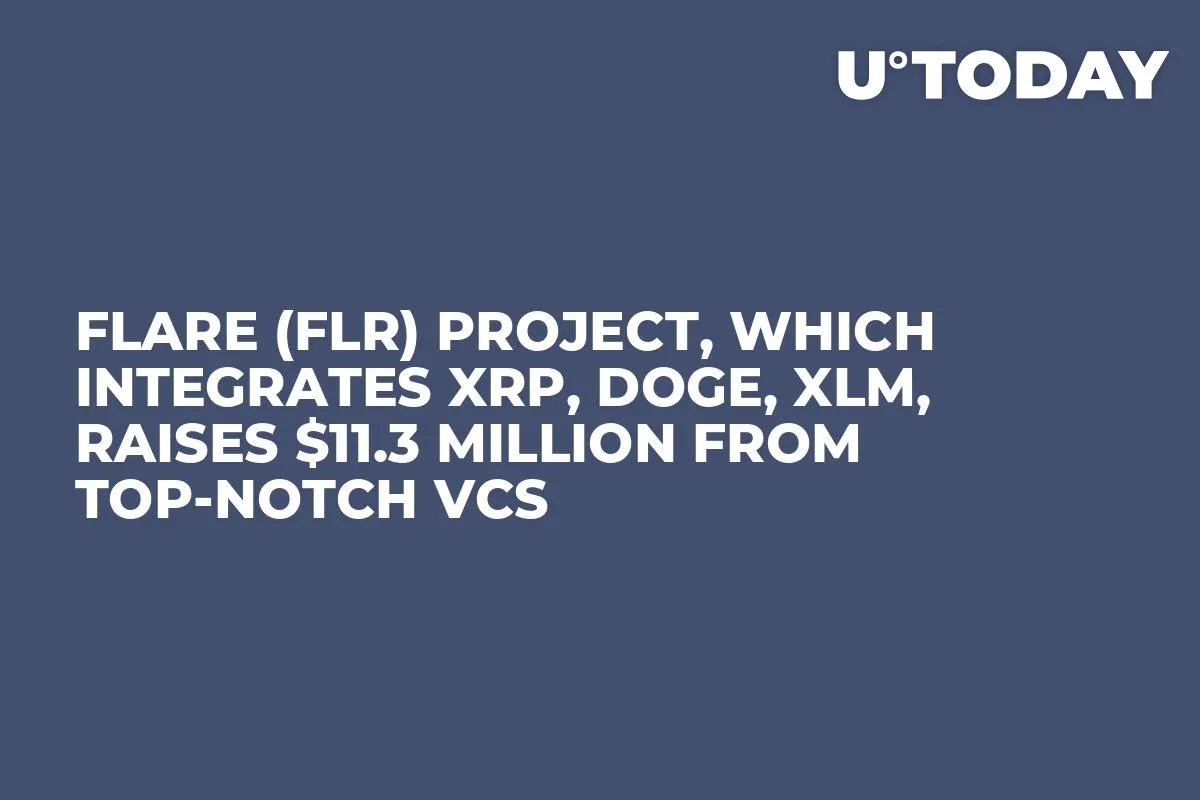 Flare (FLR) Project, Which Integrates XRP, DOGE, XLM, Raises $11.3 Million from Top-Notch VCs