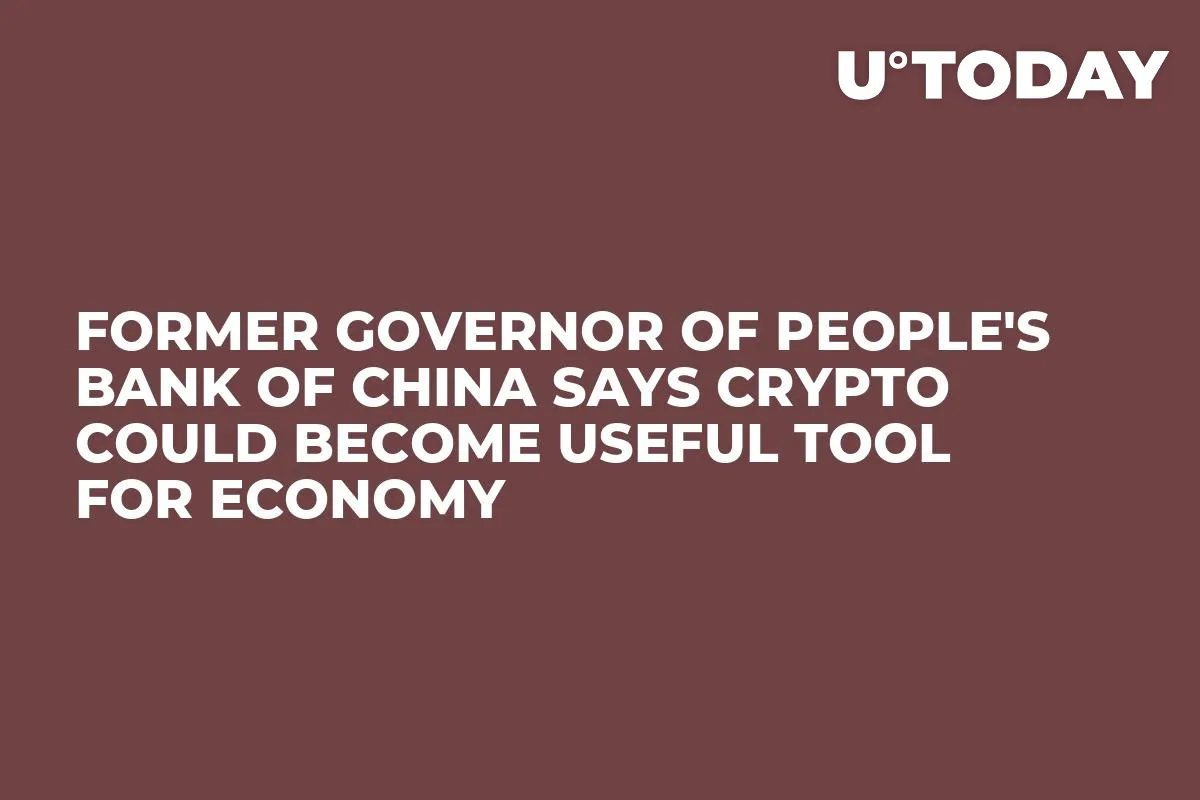 Former Governor of People's Bank of China Says Crypto Could Become Useful Tool for Economy
