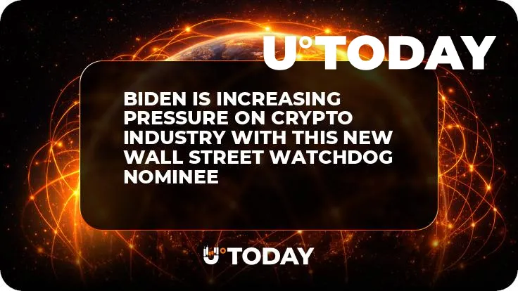 Biden Is Increasing Pressure on Crypto Industry with This New Wall Street Watchdog Nominee