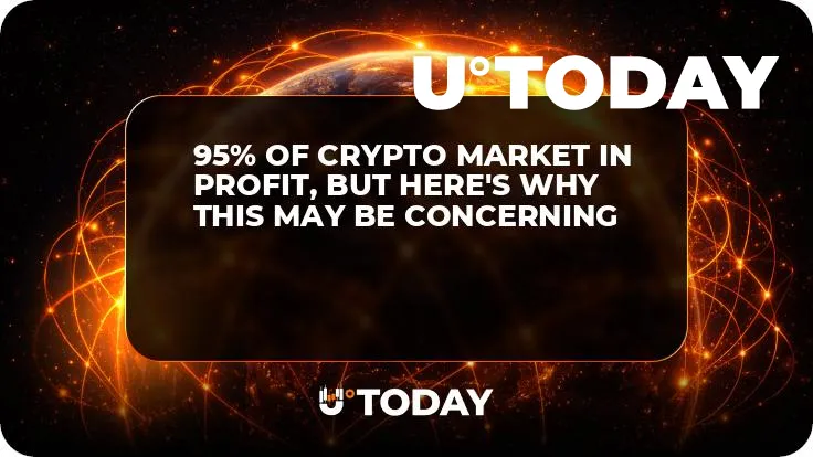95% of Crypto Market in Profit, But Here's Why This May Be Concerning