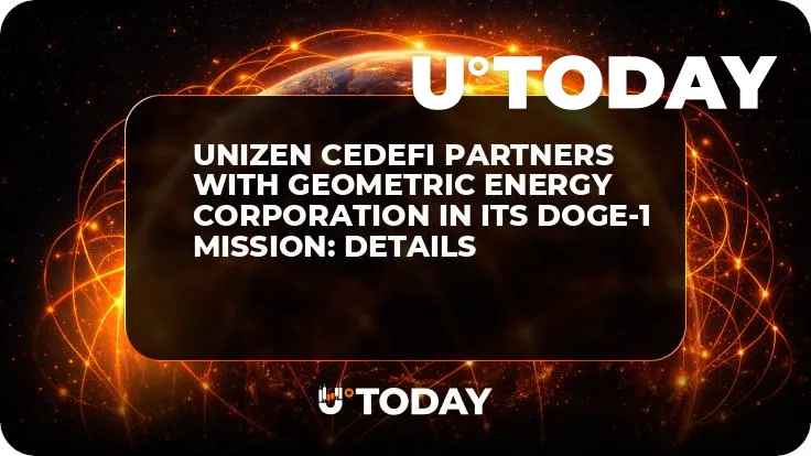 Unizen CeDeFi Partners with Geometric Energy Corporation in Its DOGE-1 Mission: Details