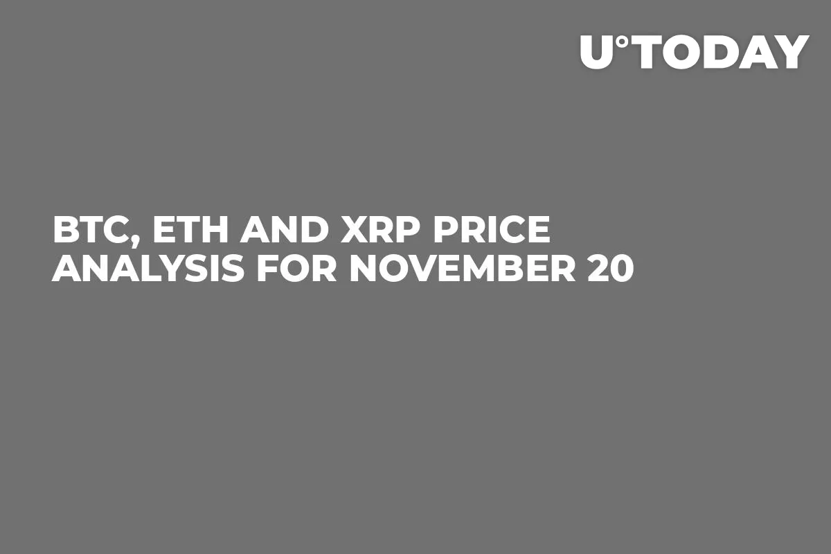 BTC, ETH and XRP Price Analysis for November 20