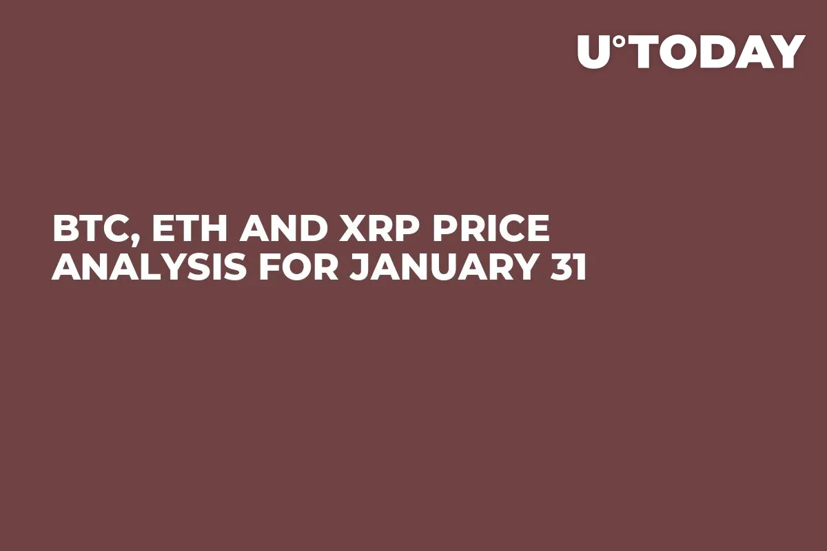 BTC, ETH and XRP Price Analysis for January 31