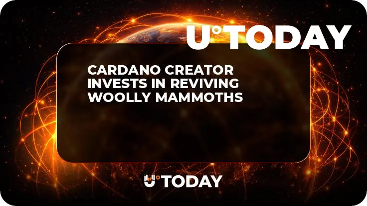 Cardano Creator Invests in Reviving Woolly Mammoths
