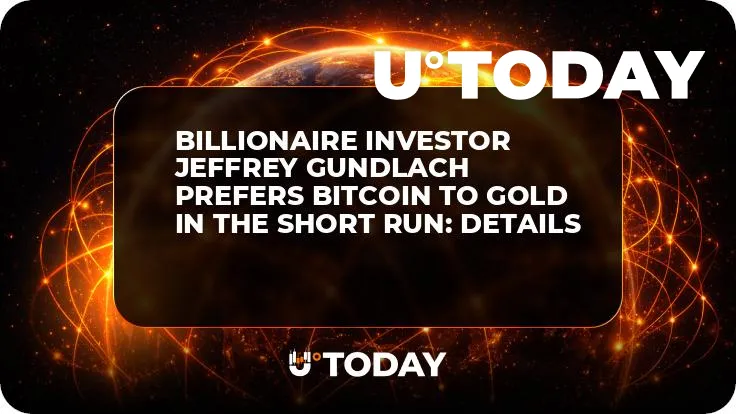 Billionaire Investor Jeffrey Gundlach Prefers Bitcoin to Gold in the Short Run: Details