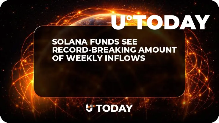 Solana Funds See Record-Breaking Amount of Weekly Inflows