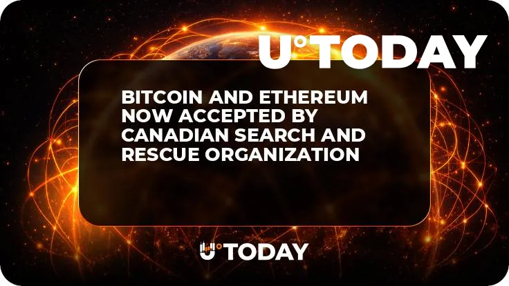 Bitcoin and Ethereum Now Accepted by Canadian Search and Rescue Organization