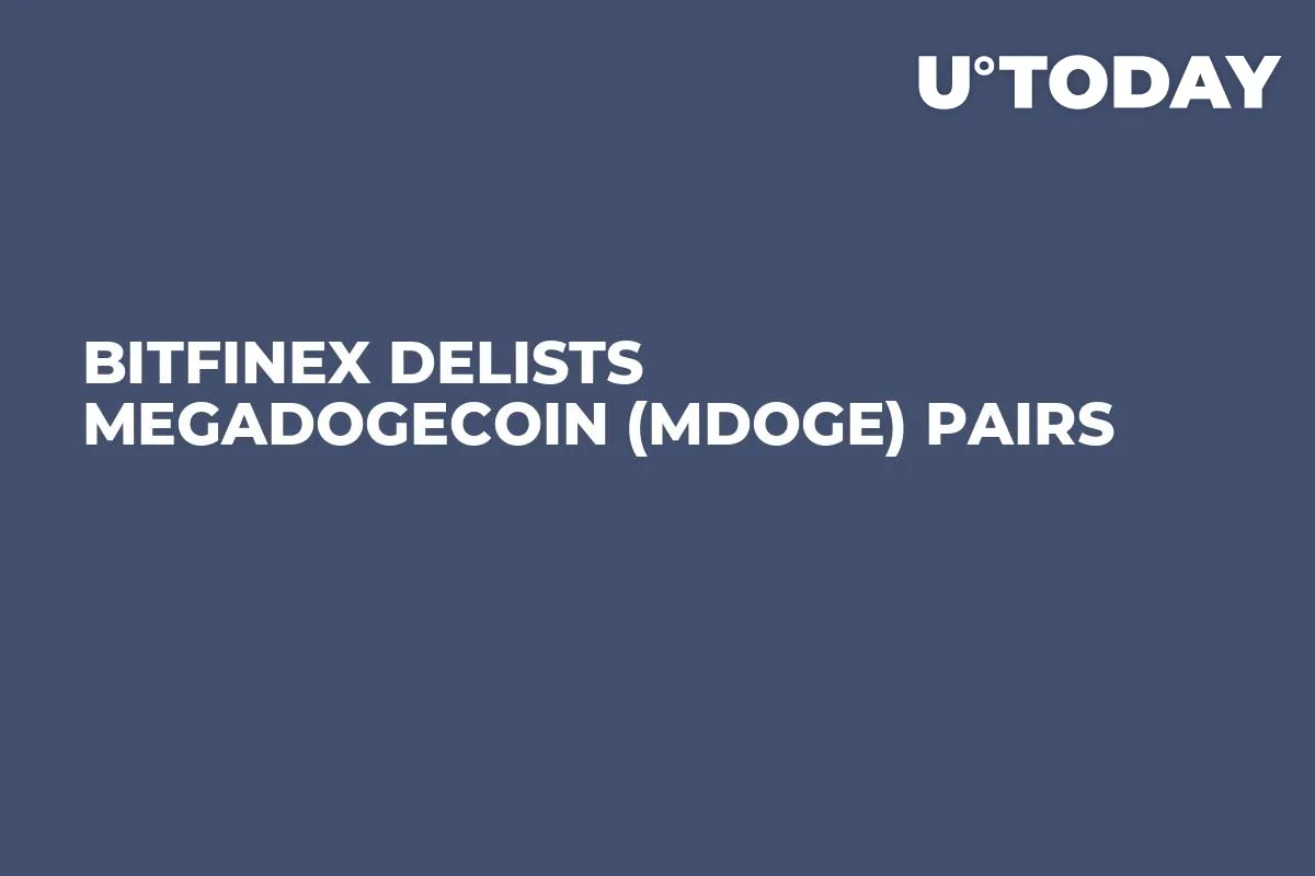 Bitfinex Delists MegaDogecoin (MDOGE) Pairs