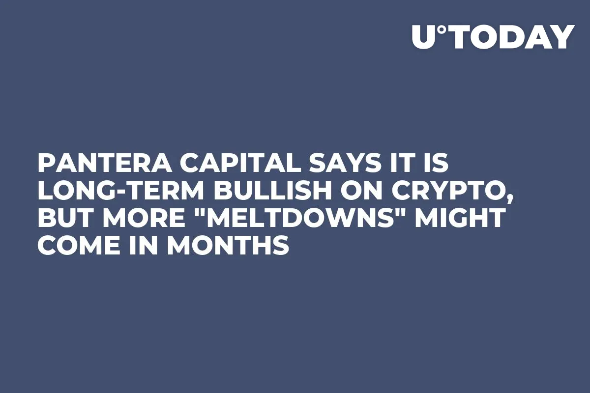 Pantera Capital Says It Is Long-Term Bullish on Crypto, But More "Meltdowns" Might Come in Months