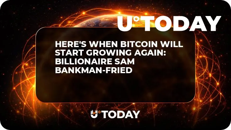 Here's When Bitcoin Will Start Growing Again: Billionaire Sam Bankman-Fried