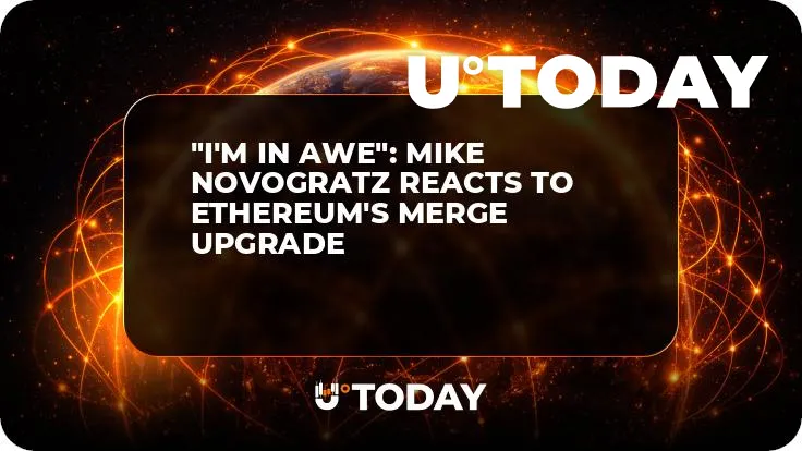 "I'm in Awe": Mike Novogratz Reacts to Ethereum's Merge Upgrade 