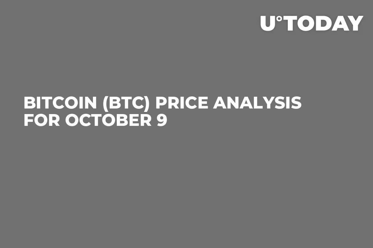 Bitcoin (BTC) Price Analysis for October 9