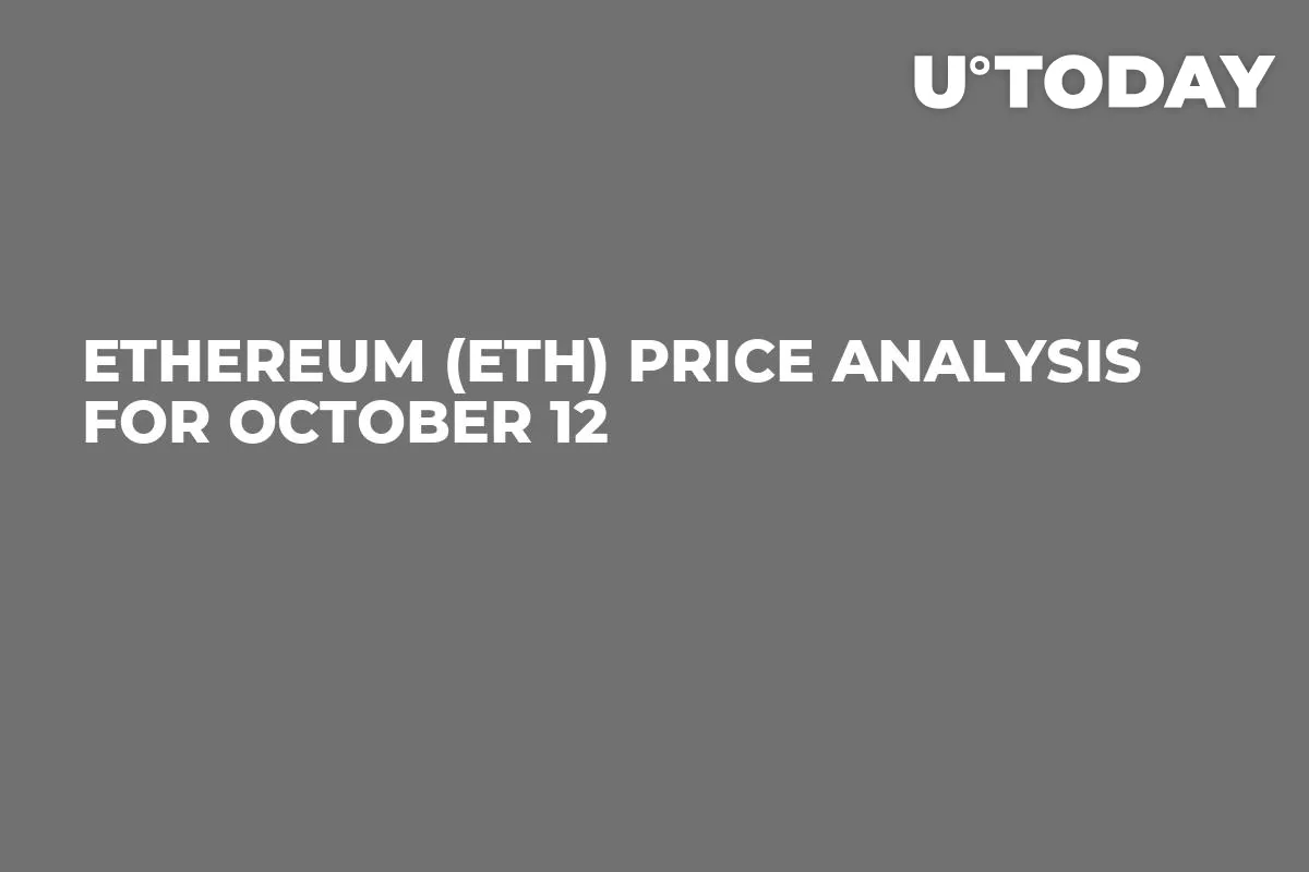 Ethereum (ETH) Price Analysis for October 12