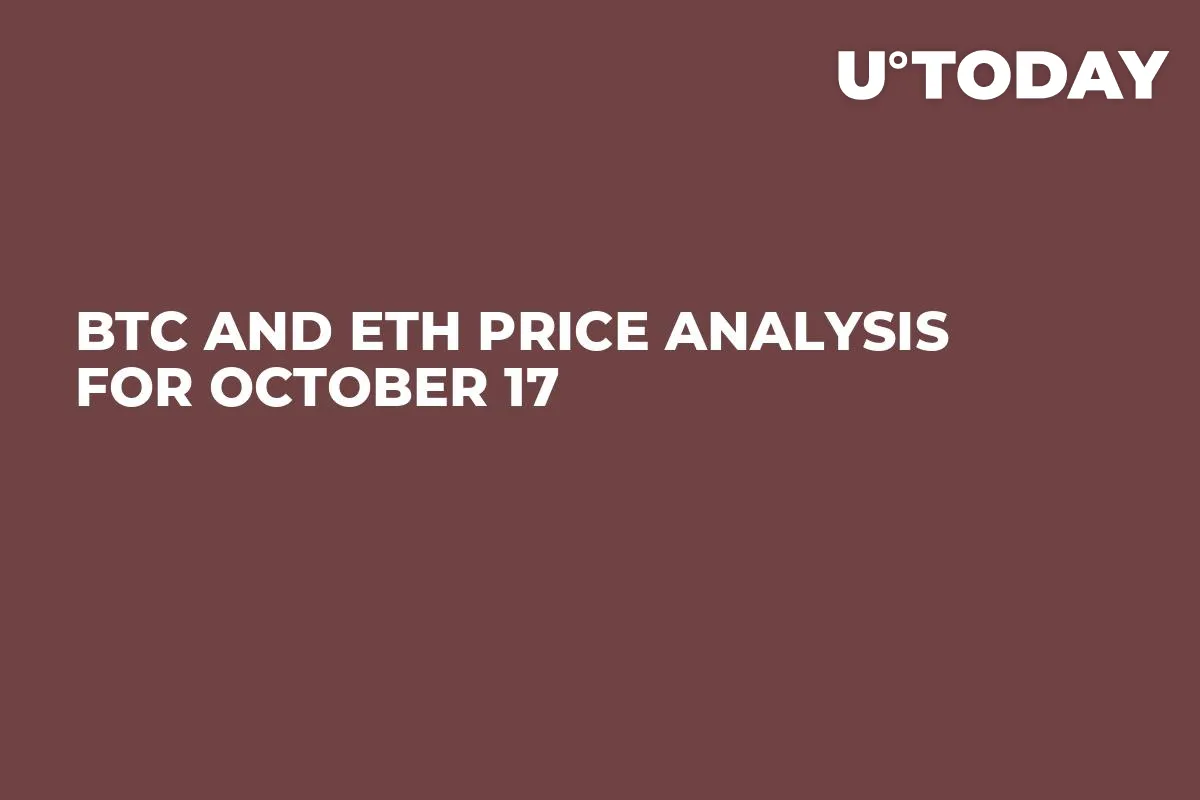 BTC and ETH Price Analysis for October 17