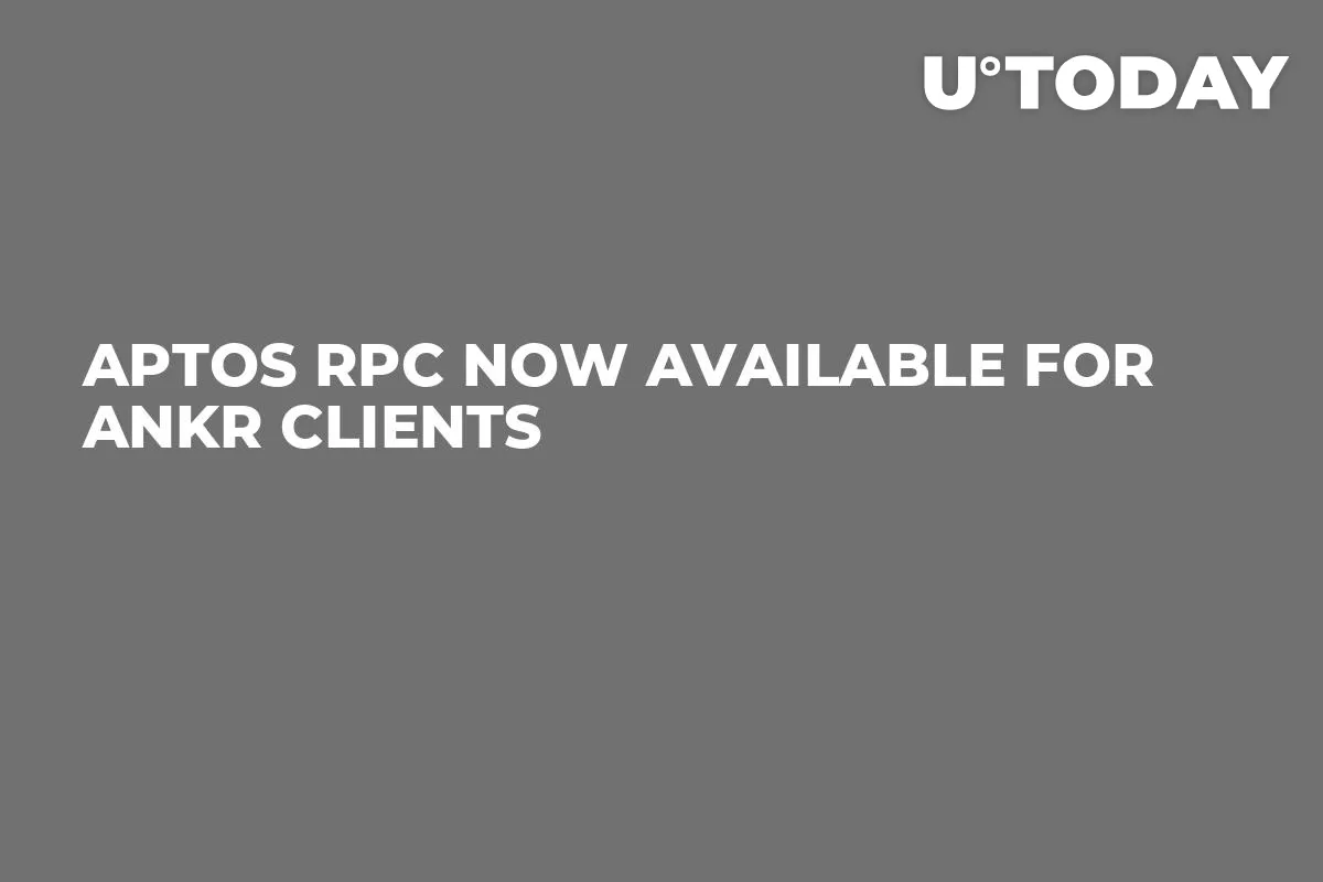 Aptos RPC Now Available for Ankr Clients