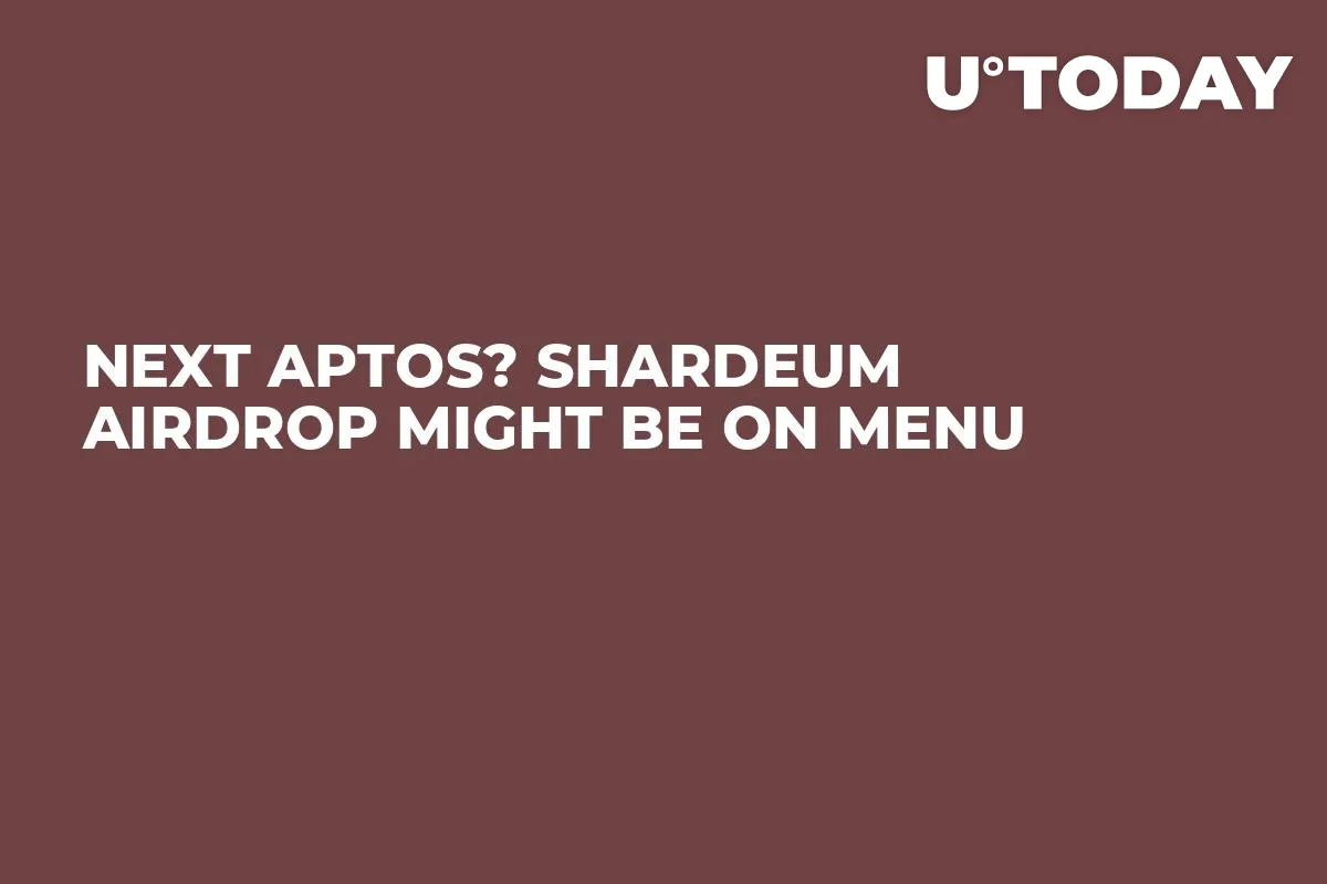 Next Aptos? Shardeum Airdrop Might Be on Menu
