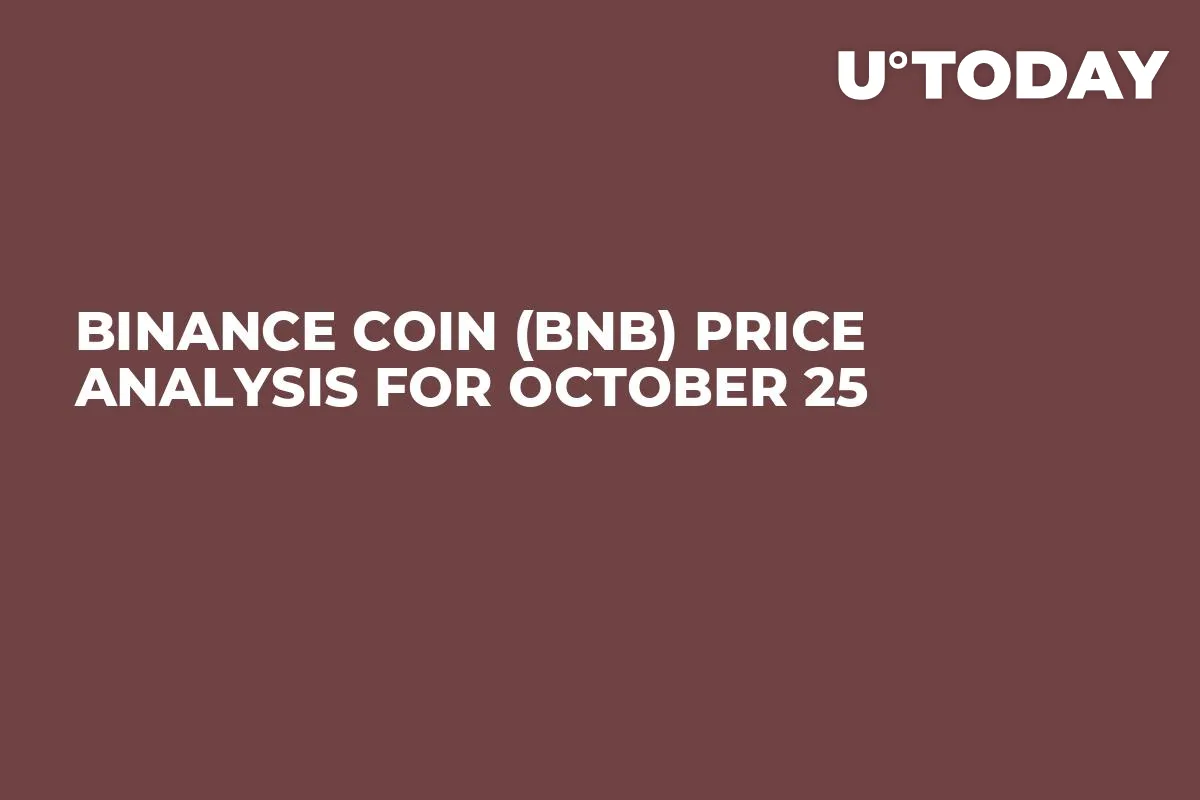 Binance Coin (BNB) Price Analysis for October 25
