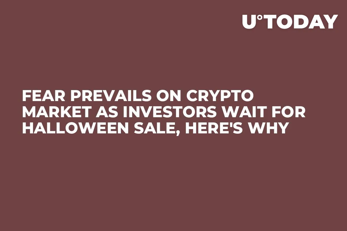 Fear Prevails on Crypto Market as Investors Wait for Halloween Sale, Here's Why