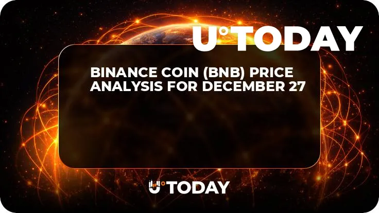 Binance Coin (BNB) Price Analysis for December 27