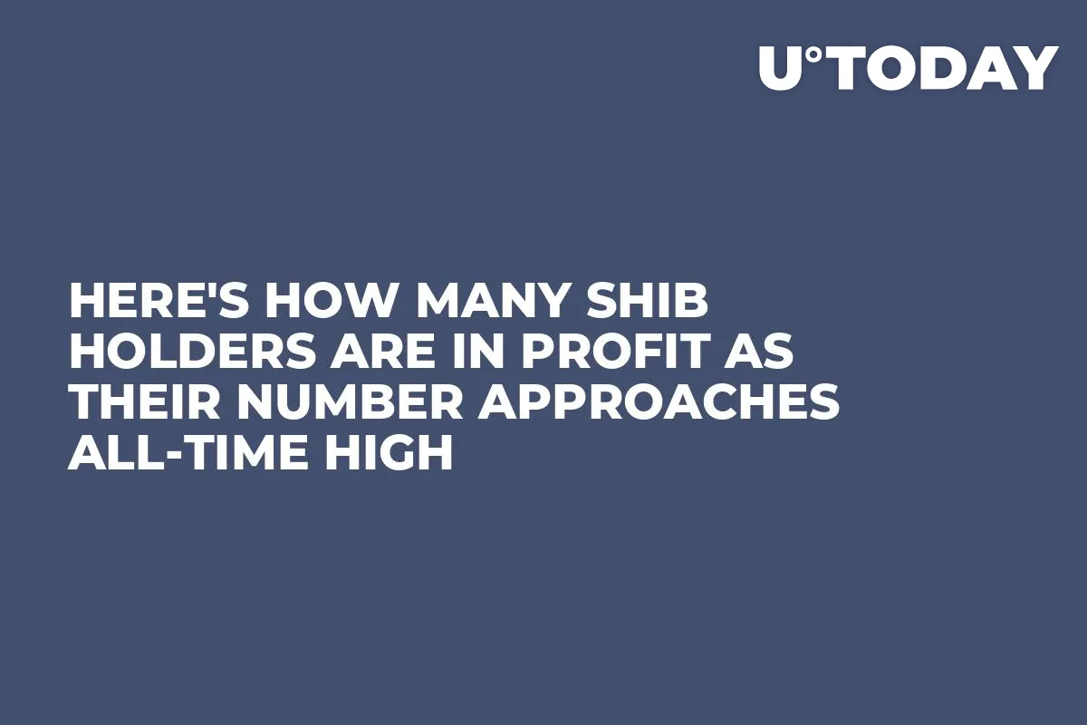 Here's How Many SHIB Holders Are in Profit as Their Number Approaches All-Time High