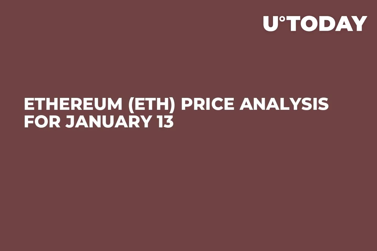 Ethereum (ETH) Price Analysis for January 13